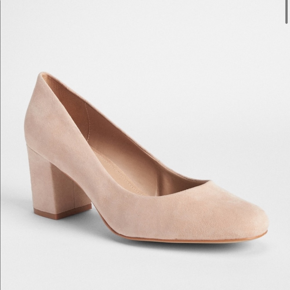 Gap Nude Suede Pumps